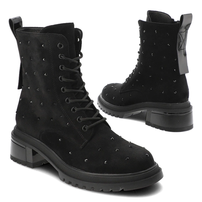 Členkové Topánky S.Barski - MR880-017 Black