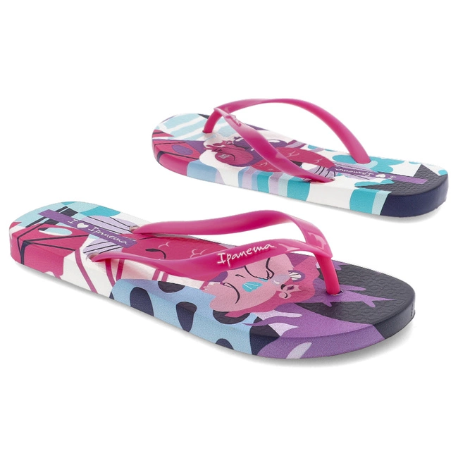 Žabky Ipanema - 83589 Graffiti III Fem AU657 White/Pink