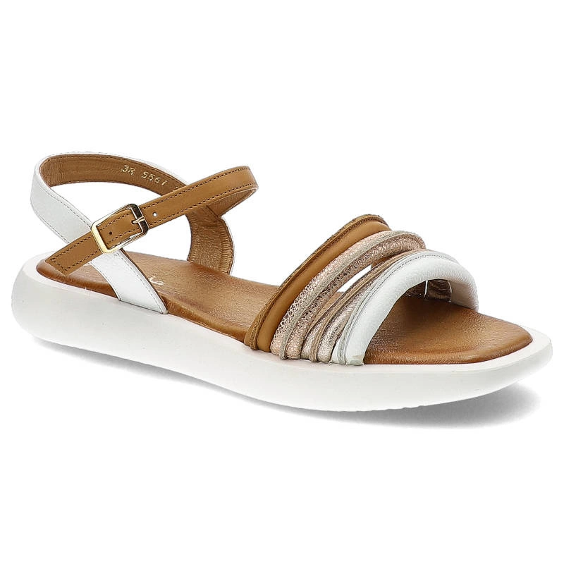 Sandále Maciejka - 05561-11/00-1 Biały