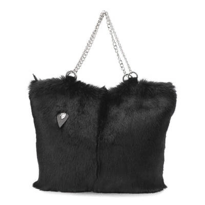 Kabelka Luka-Pelli - T30-3 Z Naturalnym Futrem Z Królika