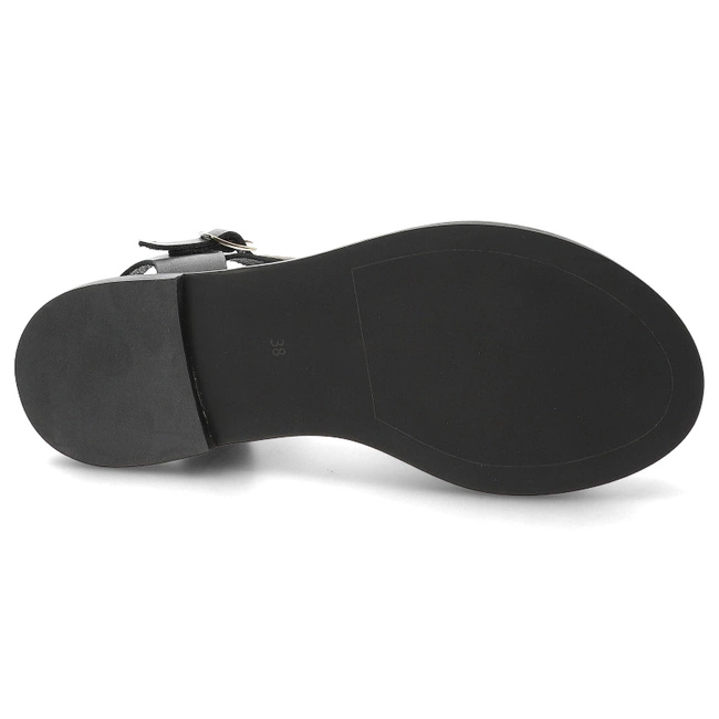 Sandále Armodo - 933C Czarny+Złoty