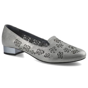 Baleríny Exquisite - 1032 Grid Szary