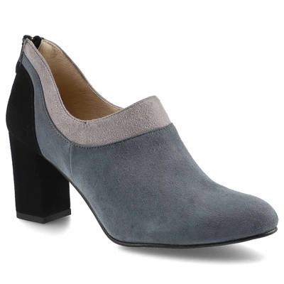 Poltopánky Damiss - DS-537/A Grafit Zamsz/Mix