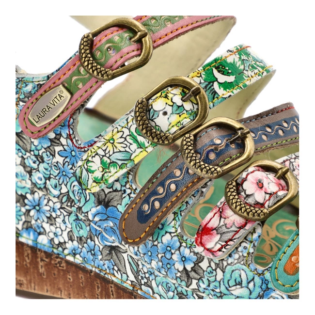 Sandále Laura Vita - Dino 0523 CX1882-5A Turquoise