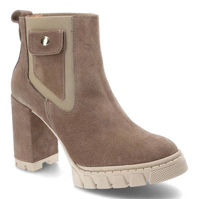 Členkové Topánky Damiss - DS-641/2/A Kawa Welur