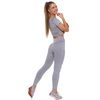 Komplet Top A Legíny MORAJ - Top BD1900-508+Legginsy RDL2200-013 Grey