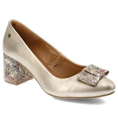 Lodičky Maciejka - 3356A-25/00-1 Złoty