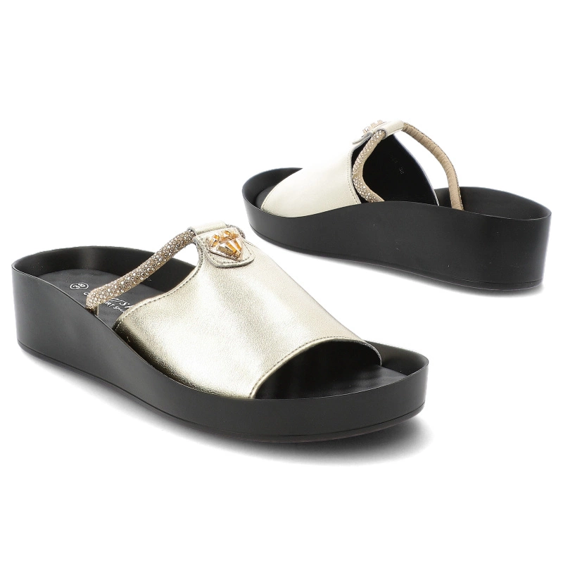 Šľapky S.BARSKI - KV51-034 Gold