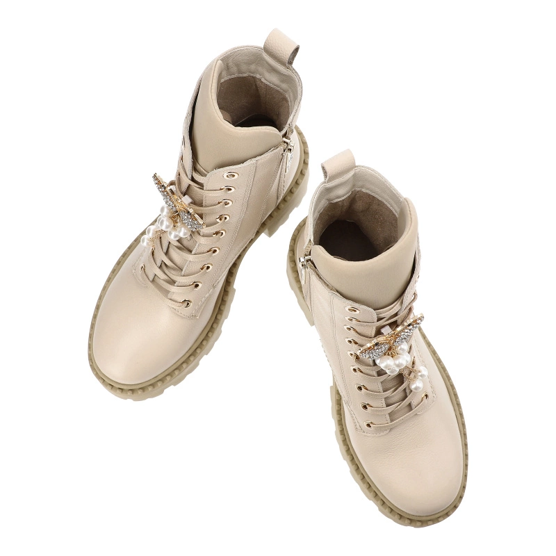 Členkové Topánky Chebello - 4590_-157-000-MIC-S303 Beżowy