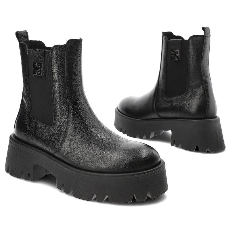 Členkové Topánky Lemar - 60453 V.Czarny+Cn.