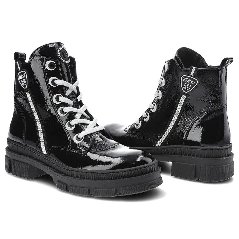 Členkové Topánky Nessi - 21108 Czarny 711