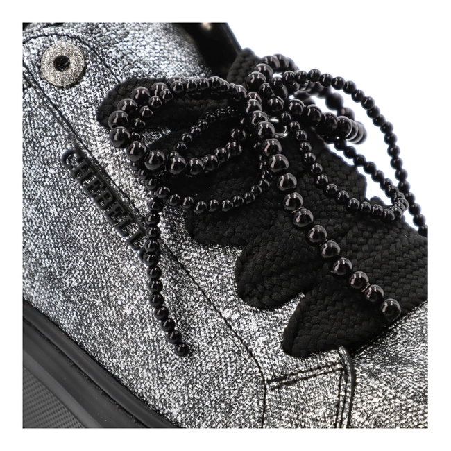 Tenisky CHEBELLO - 4658_-531-000-PSK-S332 Czarno/Srebrny