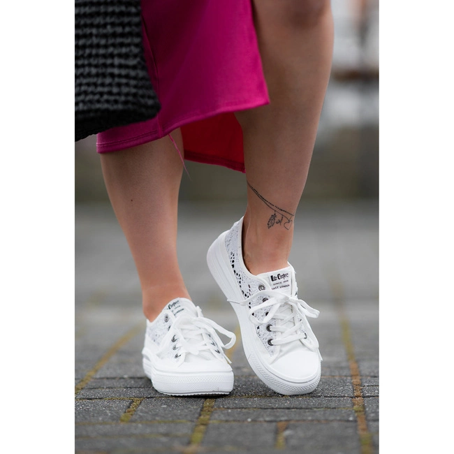 Plátenky Lee Cooper - LCW-23-44-1617L White