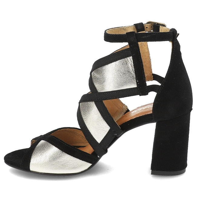 Sandále Maciejka - 05181-25/00-5 Złoty+Czarny