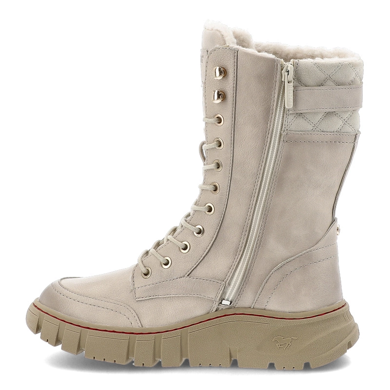 Členkové Topánky Mustang - 1499-605-243 Ivory