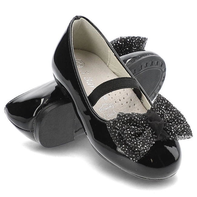 Baleríny S.Barski - DR1106 Black