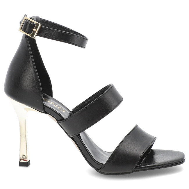 Sandały KARINO - 5677/076-P Czarny/Lico