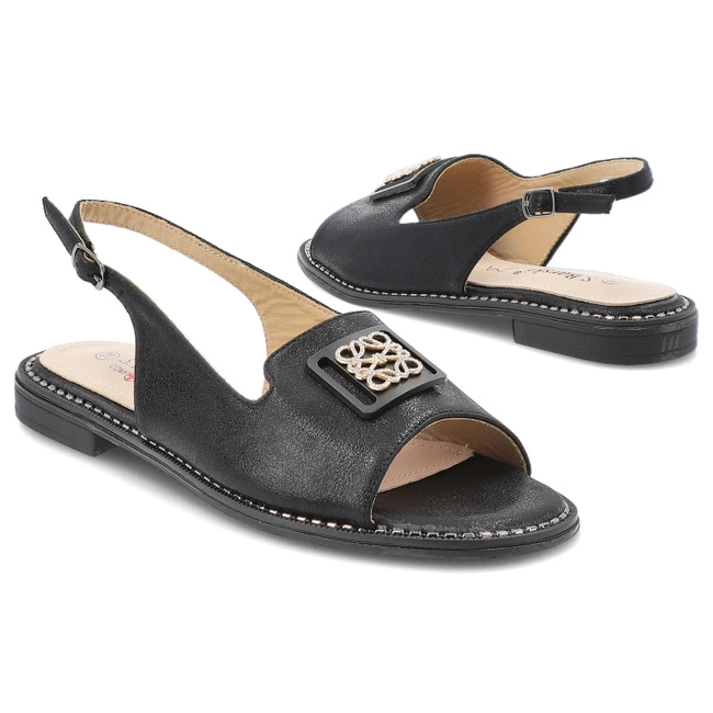 Sandále S.BARSKI - KV51-082 Black