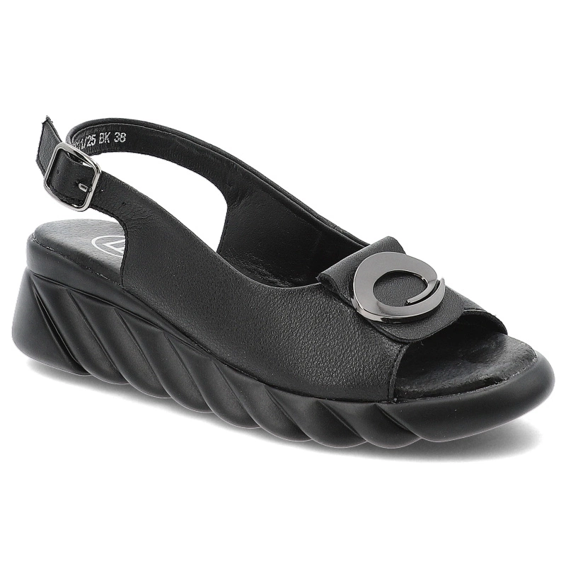 Sandále FILIPPO - DS7011/25 BK Czarny