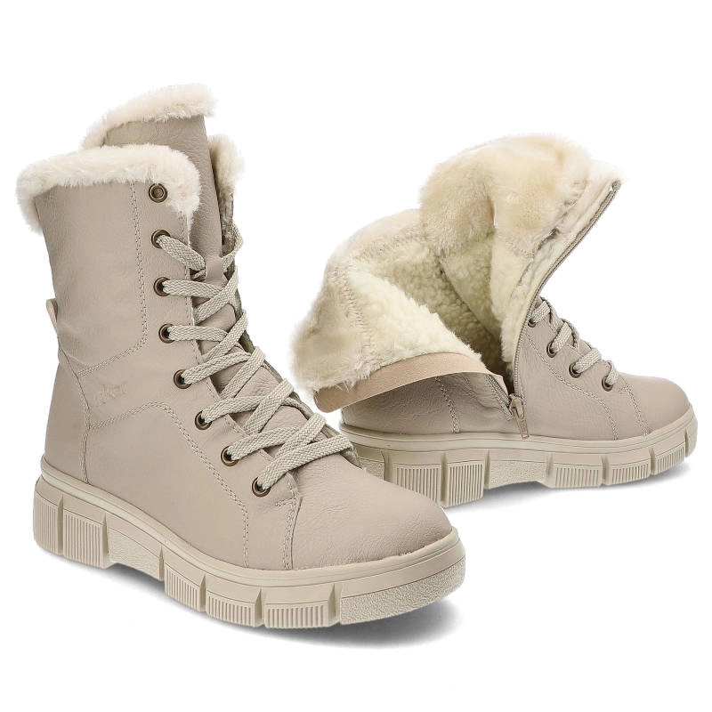Členkové Topánky Rieker - X3402-60 Beige