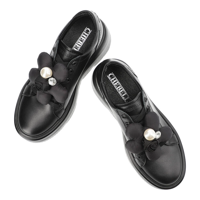 Tenisky Chebello - 4418_-002-000-PSK-S332 Czarny