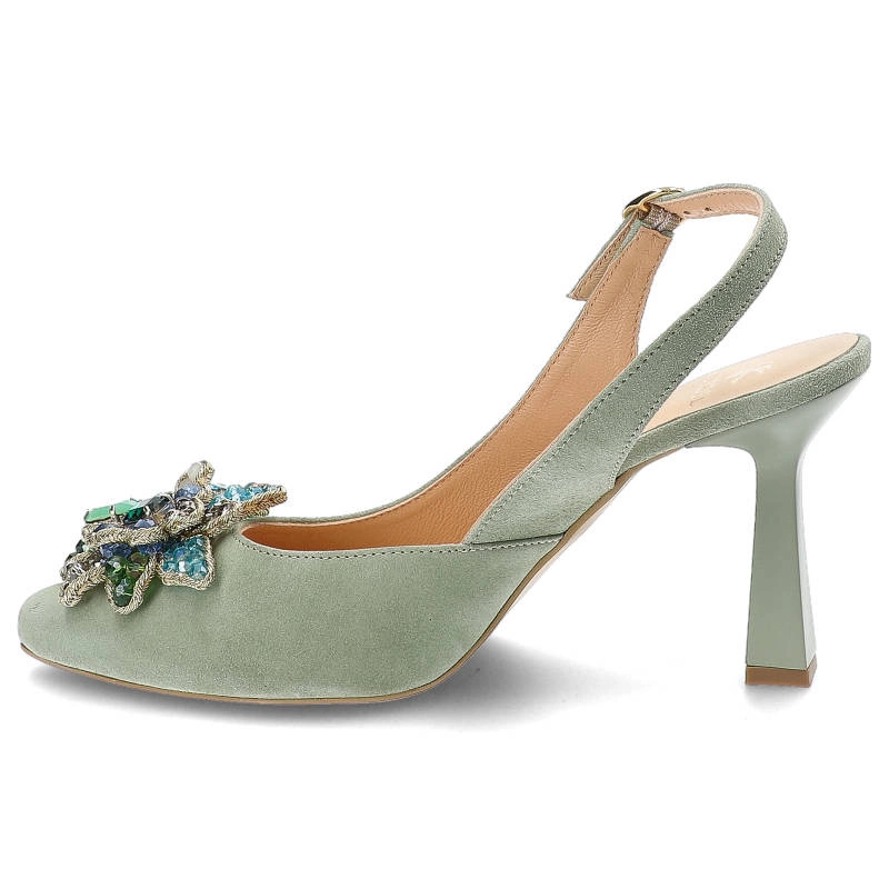 Lodičky Kordel - 2492 Mięta Welur