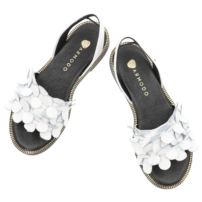 Sandále ARMODO - 40425 Bf.Biały