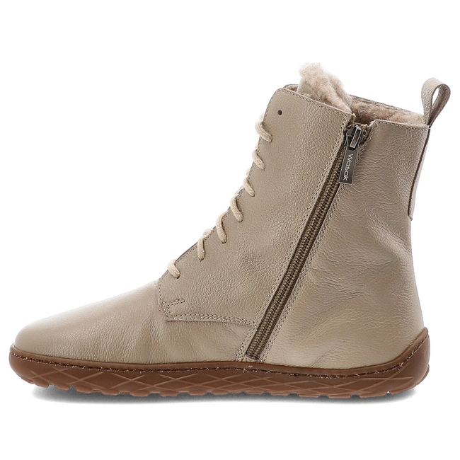 Členkové Topánky Barefoot WASAK - 0778 Latte Groszek