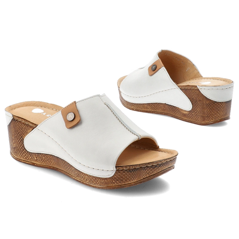 Šľapky ARMODO - 5-0766-042 Avorio