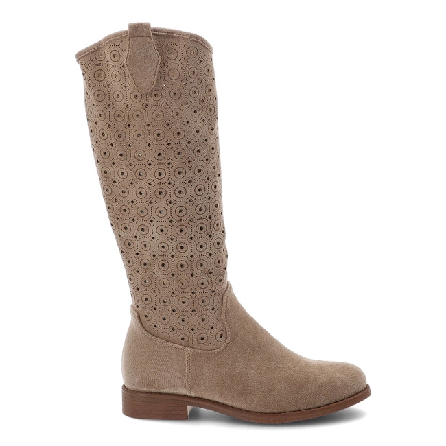 Čižmy S.BARSKI - HY52-531 Beige
