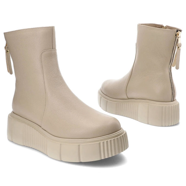 Členkové Topánky Lemar - 60369 V.Taupe