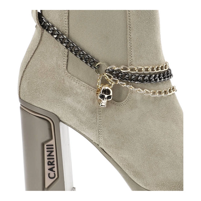 Členkové Topánky Carinii - B8588_-R30-000-000-E36 Beż