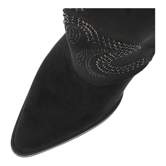 Čižmy S.Barski - HY42-153 Black