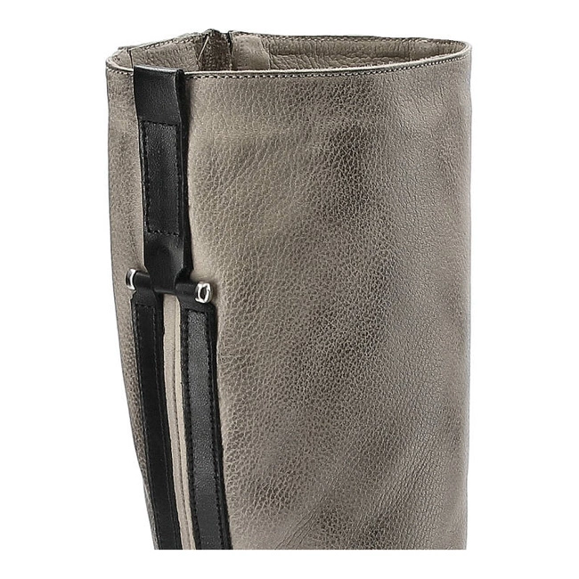 Čižmy Chebello - 2107/034-M Beż/Czarny