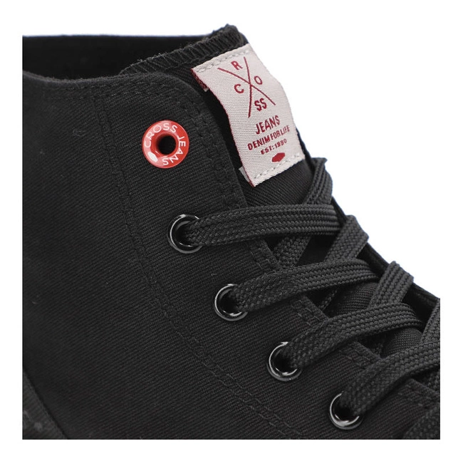Plátenky Cross Jeans - LL2R4088C Czarny