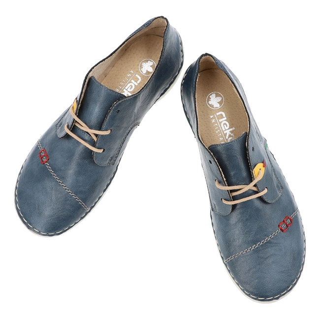 Poltopánky RIEKER - 52528-14 Blue