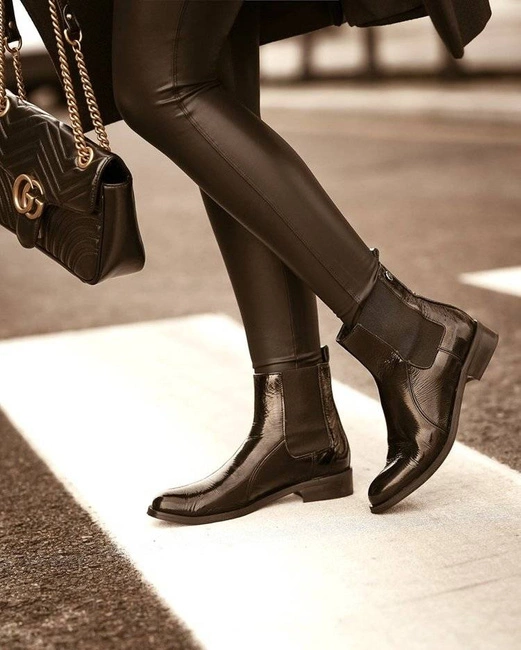 Členkové Topánky Carinii - B5631_-E50-000-POL-E00 Czarny