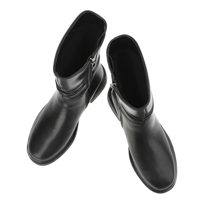 Čižmy Cambell - 24-58303BK Czarny