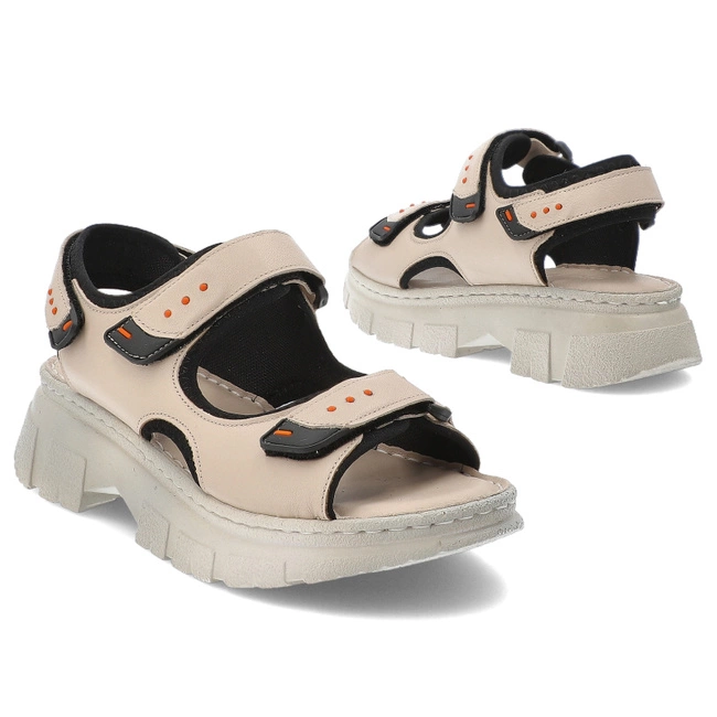 Sandále ARTIKER - 56C0461 Beżowy