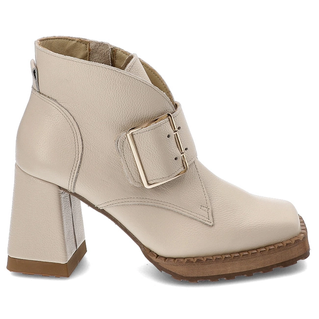 Členkové Topánky Armodo - 1393 Beż Groch