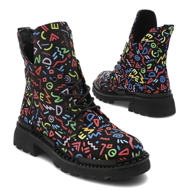 Členkové Topánky Artiker - 55C0975 Black Multi