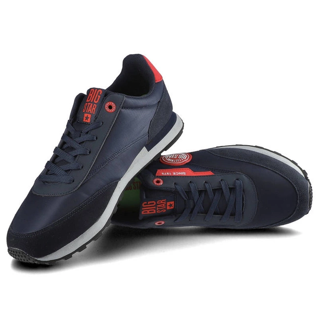 Tenisky Big Star - HH174252 Granat