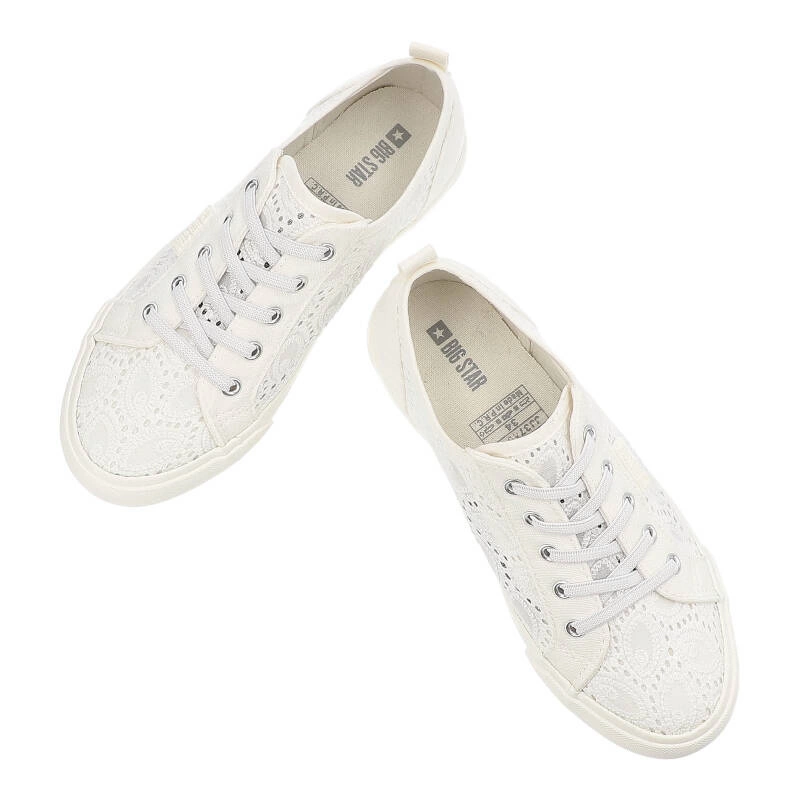 Plátenky Big Star - JJ374012 Biały