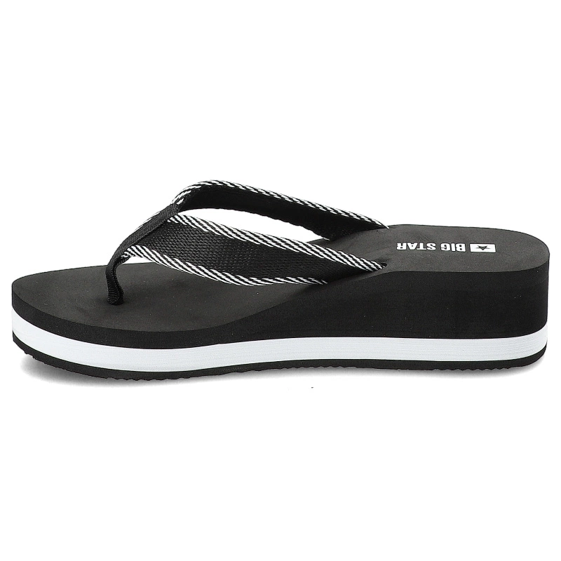 Šľapky Big Star - NN274A727 Czarny