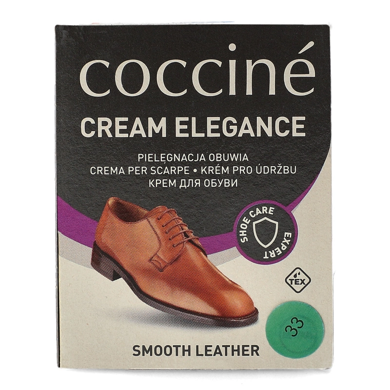 Shoe Cream Coccine - Cream Elegance/Zielony 33
