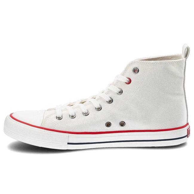 Plátenky Big Star - JJ174066 Biały/Czerwony