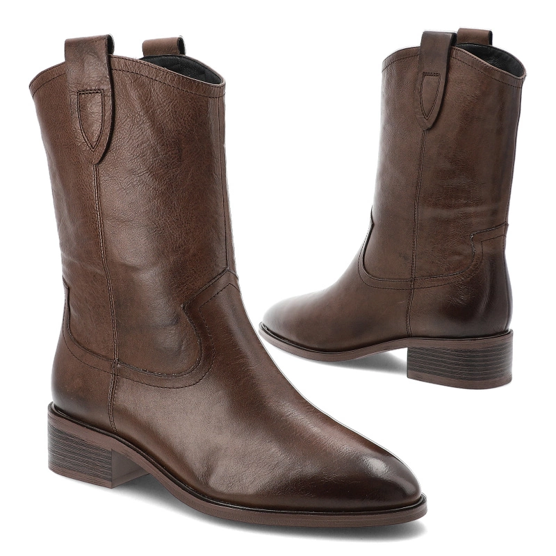 Čižmy S.BARSKI - CR52-667 Brown