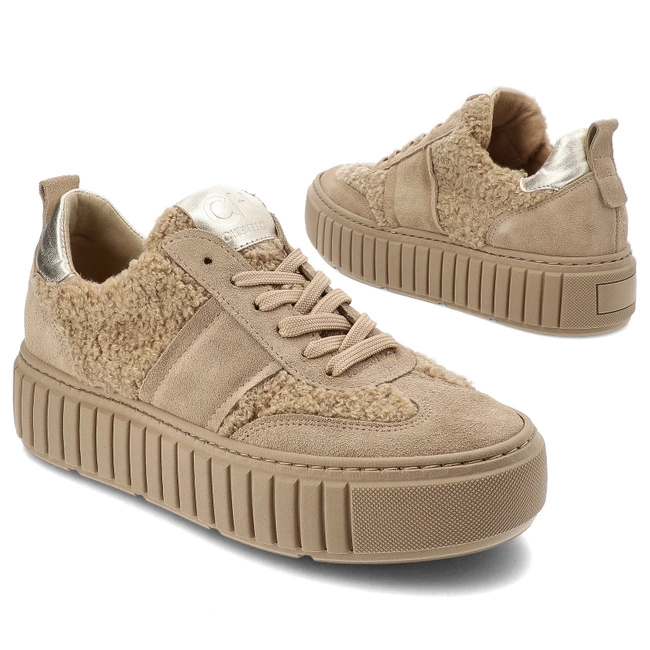 Tenisky Chebello - 4584_-084-000-PSK-S357 Beżowy