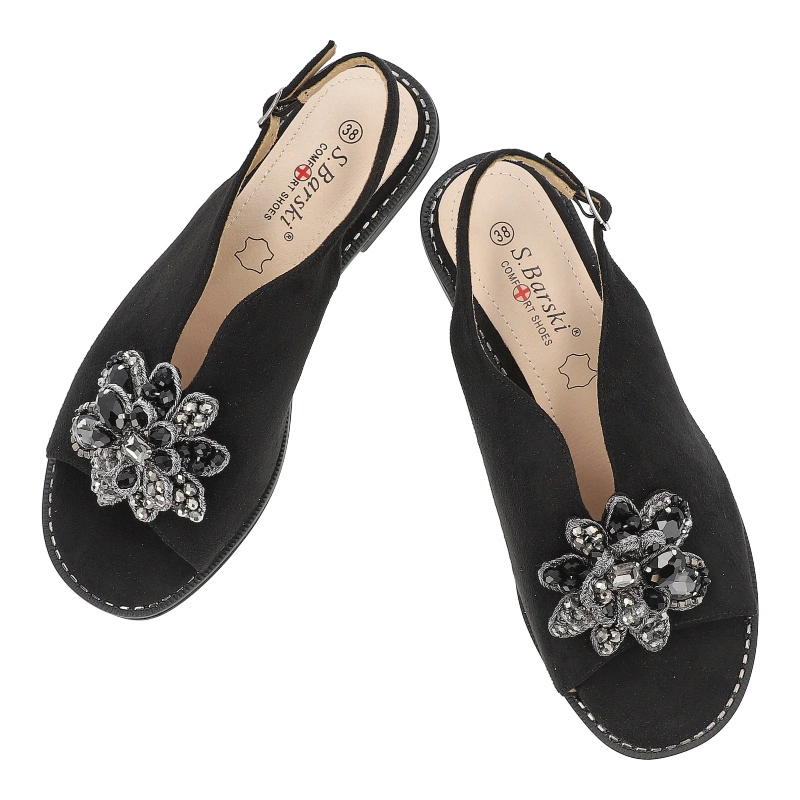 Sandále S.BARSKI - KV51-001 Black