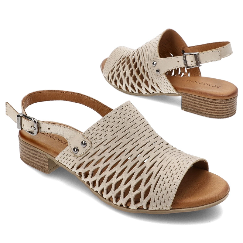 Sandále Bombonella - 2T-P-1805 White Swan